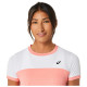 Asics Γυναικεία κοντομάνικη μπλούζα Women Court SS Top